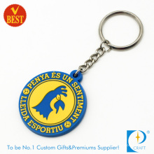 Supply High Quality Customized Logo Rubber Key Ring or Chain for Business Publicity
